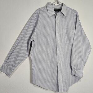 Lauren Ralph Lauren Men Classic Non-Iron Long Sleeve Dress Shirt Sz 16.5 Striped